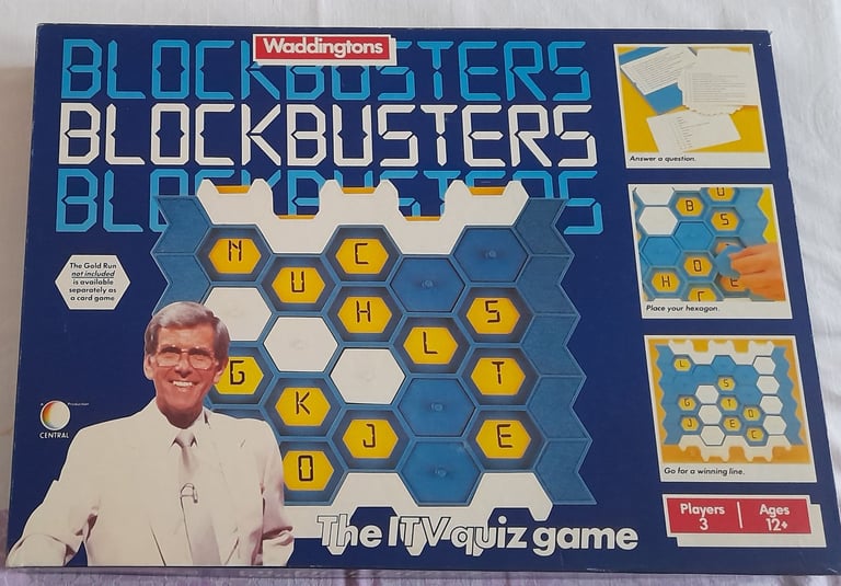 image for Vintage Blockbusters Game by Waddingtons. Good condition.