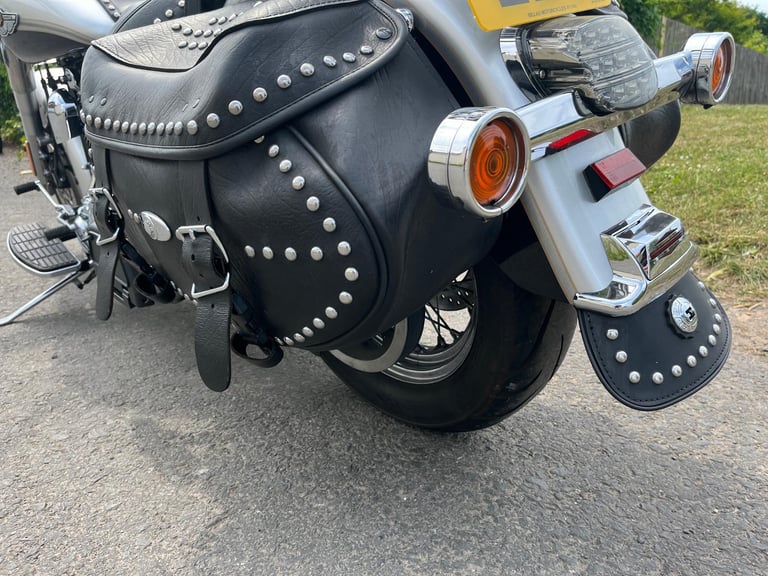 HARLEY DAVIDSON FLSTCI HERITAGE SOFTAIL CLASSIS 100th ANN, 14,318 MILES, £8495