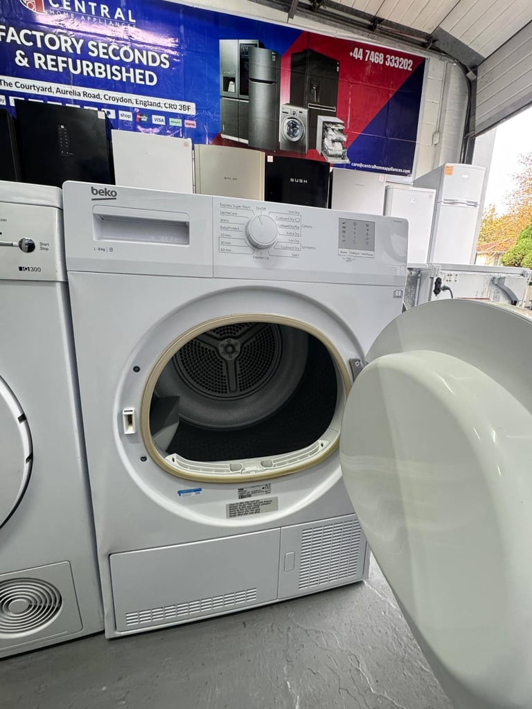  Beko 8 kg Condenser Tumble Dryer-Free Same Day Delivery
