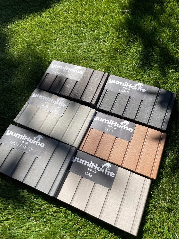 3.6m / 4.8m Luxury Composite Decking Boards