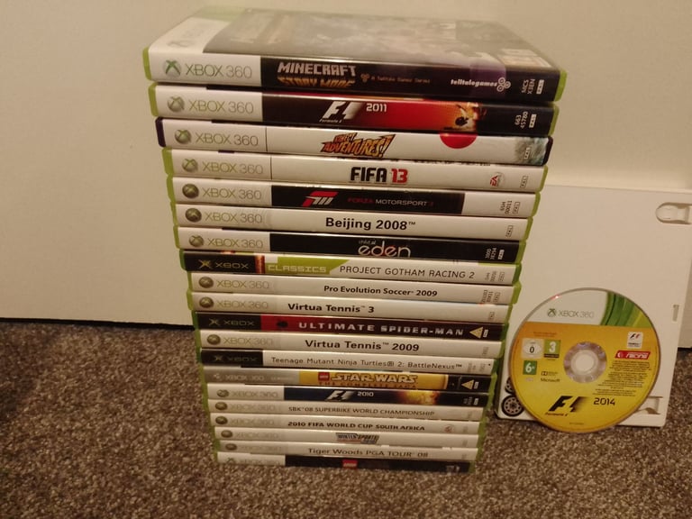 image for Xbox 360 games and controller 
