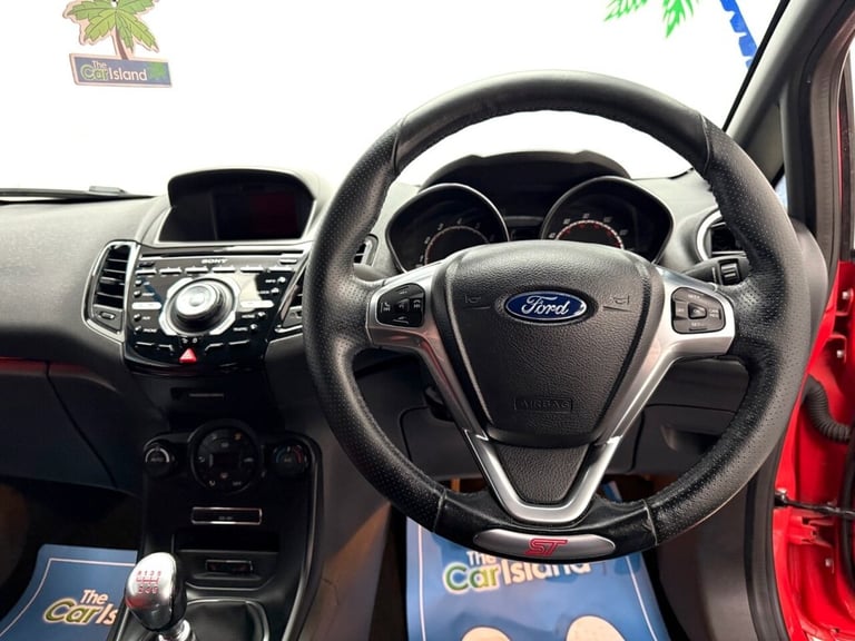 2016 66 FORD FIESTA 1.6T ECOBOOST ST-3 HATCHBACK 3DR PETROL MANUAL EURO 6 (182 P