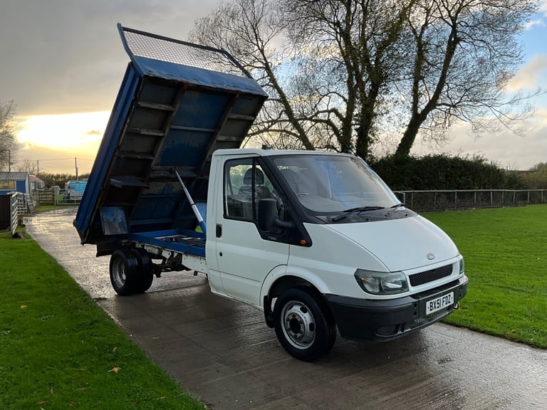 2001 FORD TRANSIT TIPPER 2.4 TDCI 5 SPEED MANUAL 12 MONTHS MOT !!!