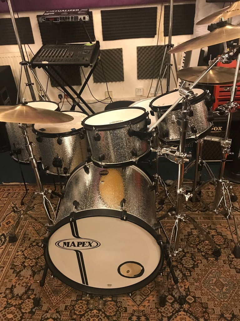 5 piece Mapex Horizon HZB Birch Drum Kit 