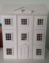 1/24th scale Unfurnished Dolls House - ready to decorate - can be hung on a wall
