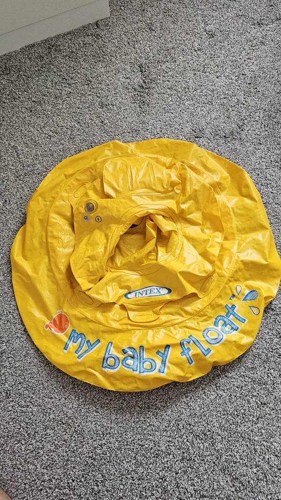 image for Intex inflatable baby ring float for swimming for age range of 6 to 12 months