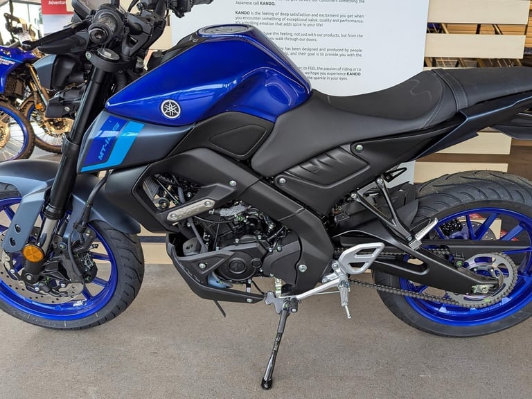 NEW 2025 Yamaha MT-125 ABS. Icon Blue. £5,251 On The Road (NO ADMIN FEES!)