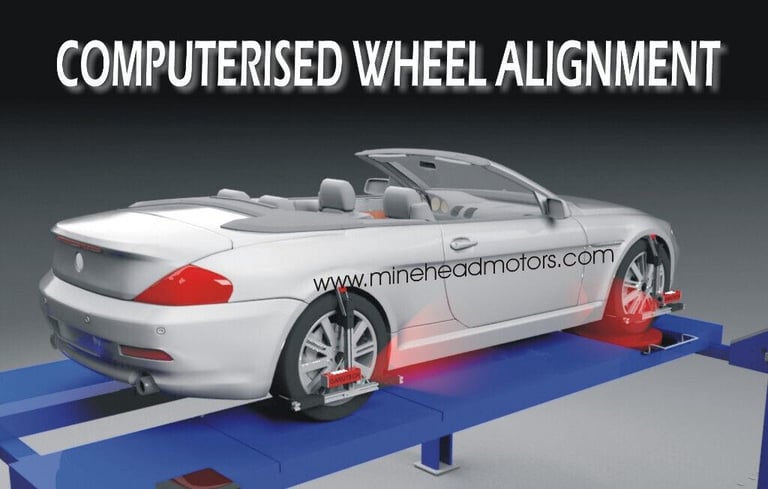 Computerised Wheel Alignment or Tracking