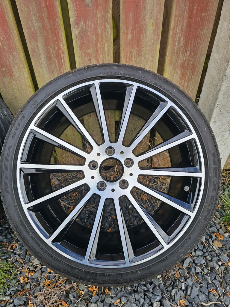 19" Mercedes style wheels and tyres 
