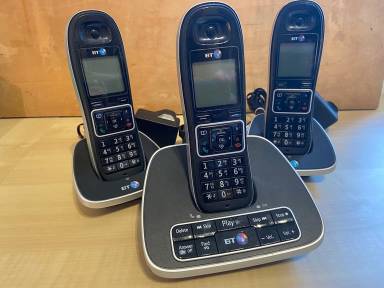 image for BT 7600 Cordless Ansaphone Triple Set