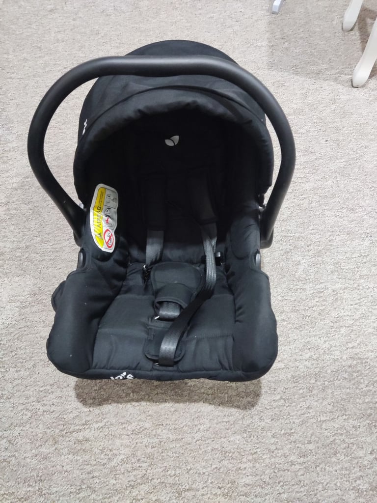 Black car seat