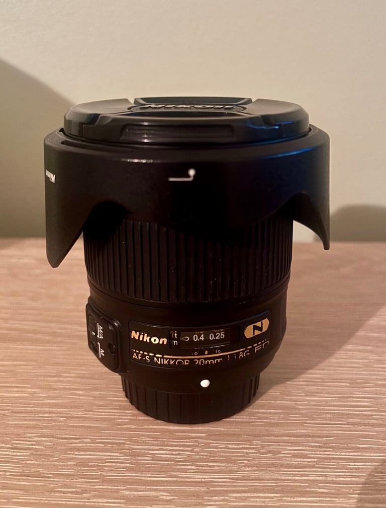 image for Nikon 20mm 1.8g Ed lens