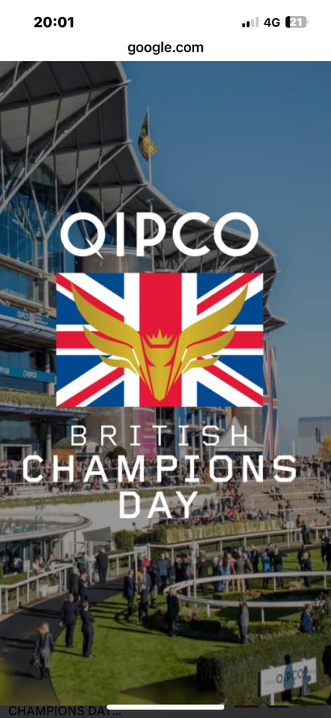 image for ASCOT TICKETS QIPCO CHAMPIONSHIP 