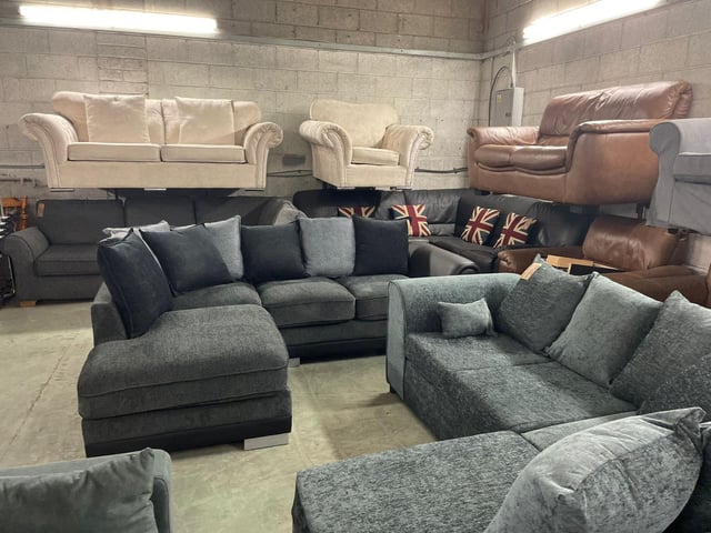 Grey Corner Sofa Can Deliver in Bedminster Bristol Gumtree