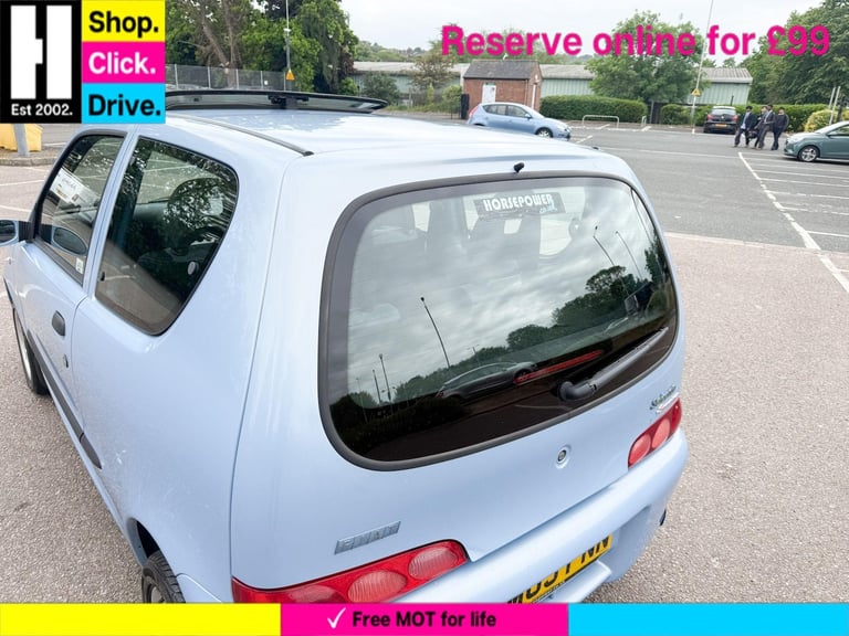 2003 Fiat Seicento 1.1 Sporting 3dr HATCHBACK Petrol Manual