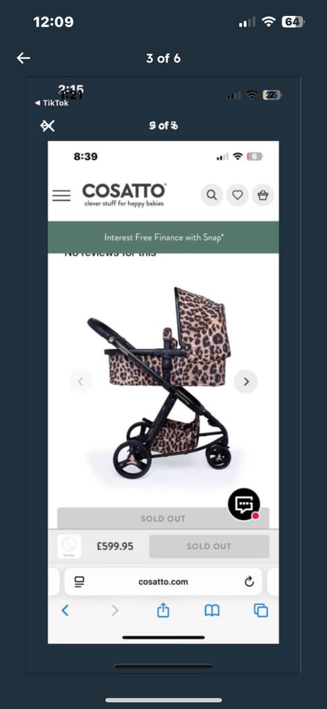 image for Paloma faith cosatto limited edition pram 