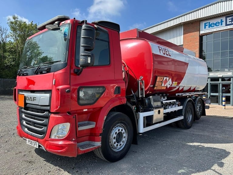 DAF FAN CF370 26 TONNE FUEL TANKER 2018 – PO18 SFE