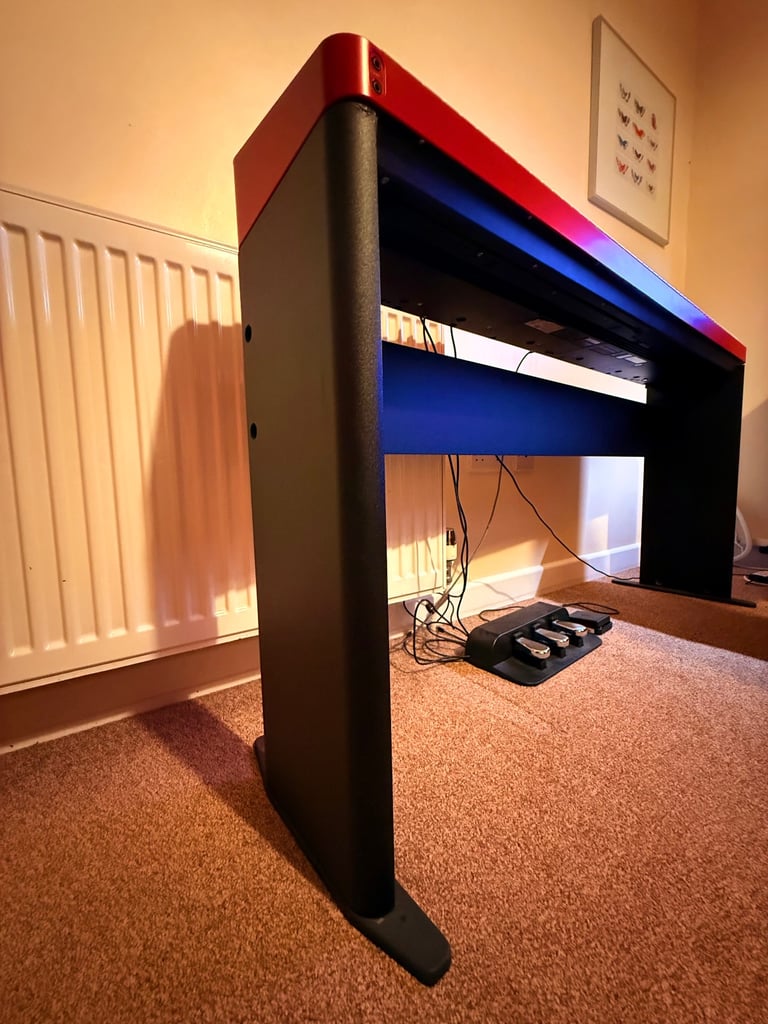 Casio Privia PX-S1000 Digital Piano, Red, 88 Weighted Keys