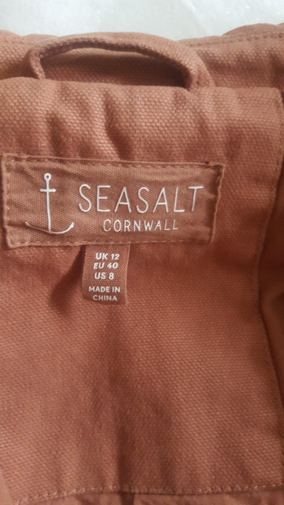 Ladies coat by Seasalt, size 12