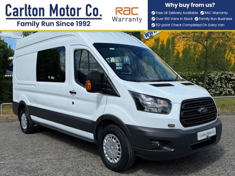 2019 Ford Transit FORD TRANSIT 2.0 350 L3 H3 [ 7 SEATS MESS-WELFARE CREW & REAR 