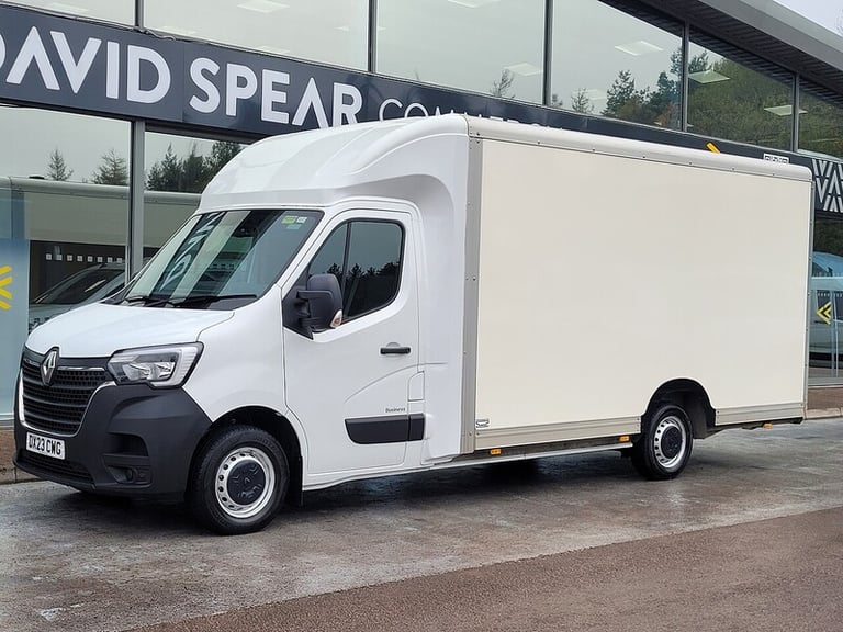 2023 Renault Master 145ps ENERGY 35 Business Luton Low Loader LWB 4.85m with Roller Shutter Doo L...