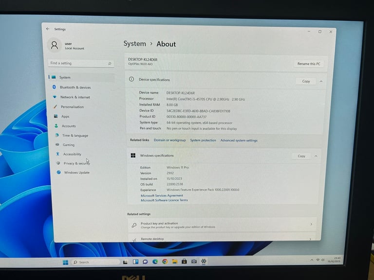 UltraFast 8GB i5 Dell All in One Pc 240GB SSD,Window11,office,Ready