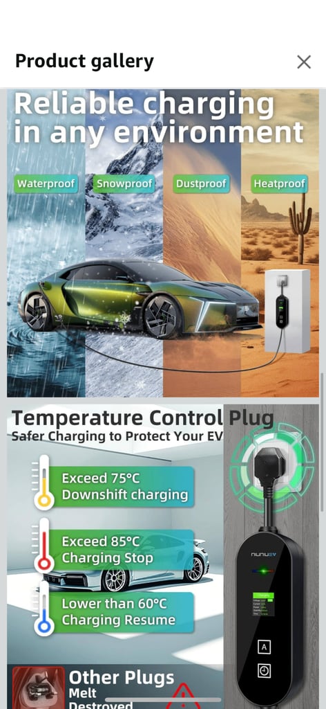 Type 2 EV charger
