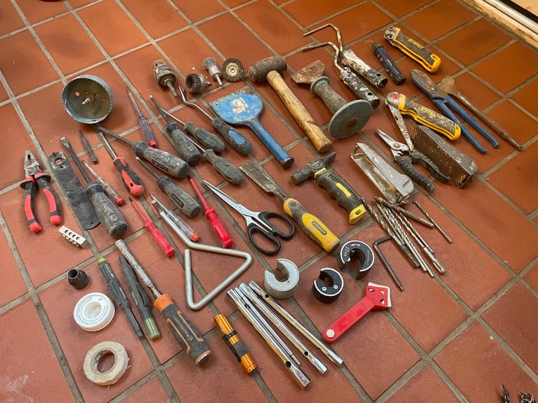 Bundle of builders tools 
