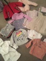Baby girls clothes bundle, 9-12 months