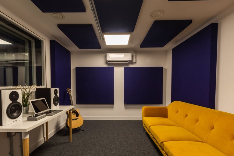 Private Sound Studios for Creatives, Podcasters and Producers – 2 Months Free!