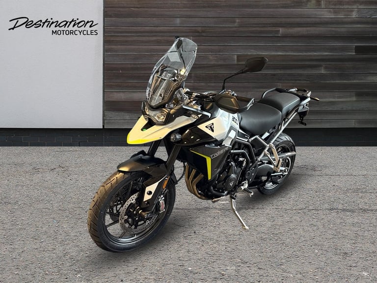 2025 Triumph Tiger 900 GT PRO STANDARD TWIN COLOUR Petrol white 6 Speed