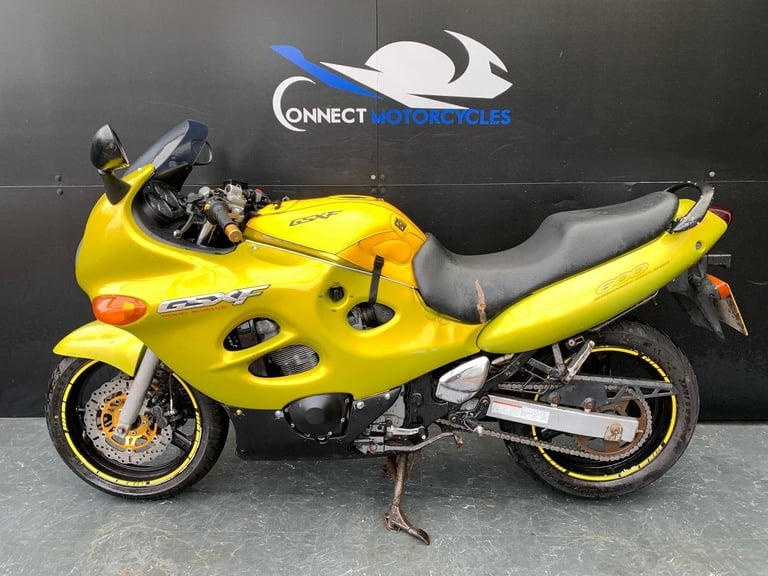 SUZUKI GSX 600F RUNNING PROJECT BIKE HPI CLEAR