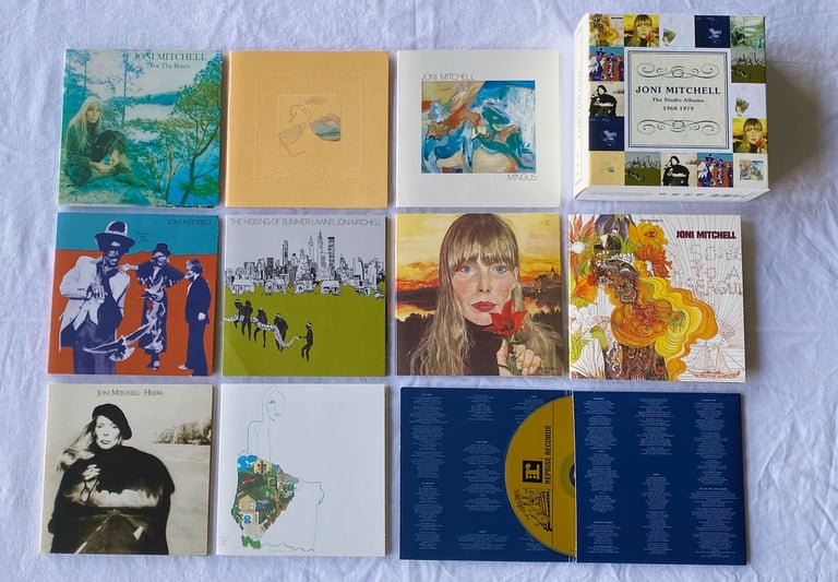 JONI MITCHELL - THE STUDIO ALBUMS 10 CD SET