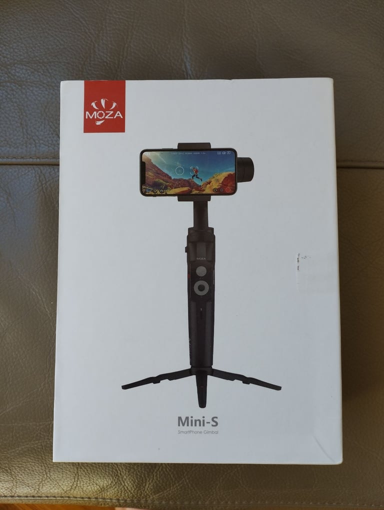 image for MOZA Mini S Foldable 3-Axis Gimbal NEW