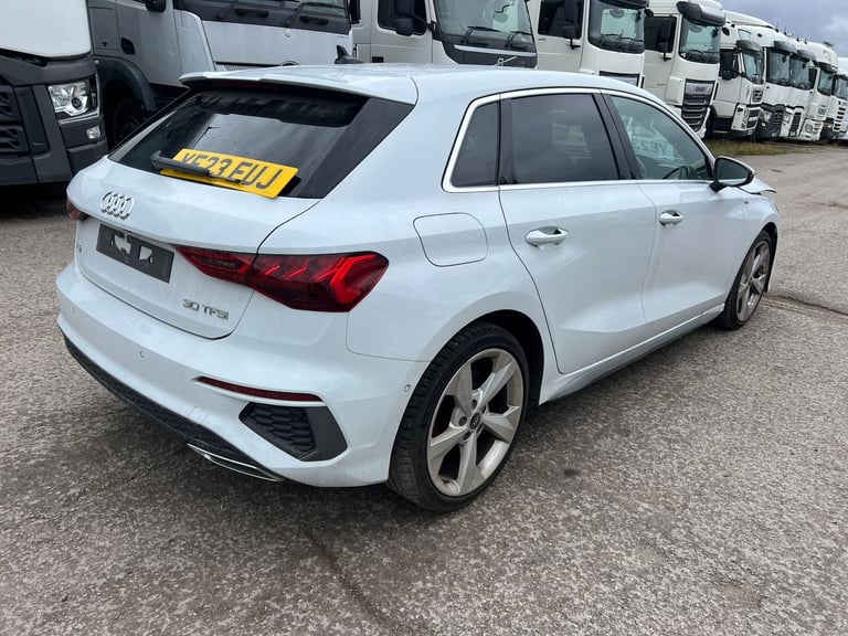 2023 AUDI A3 30 TFSI S LINE 5DR S TRONIC PETROL DAMAGED SALVAGE