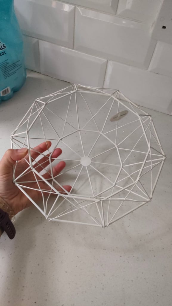 Geometric fruit bowl / decorative bowl 