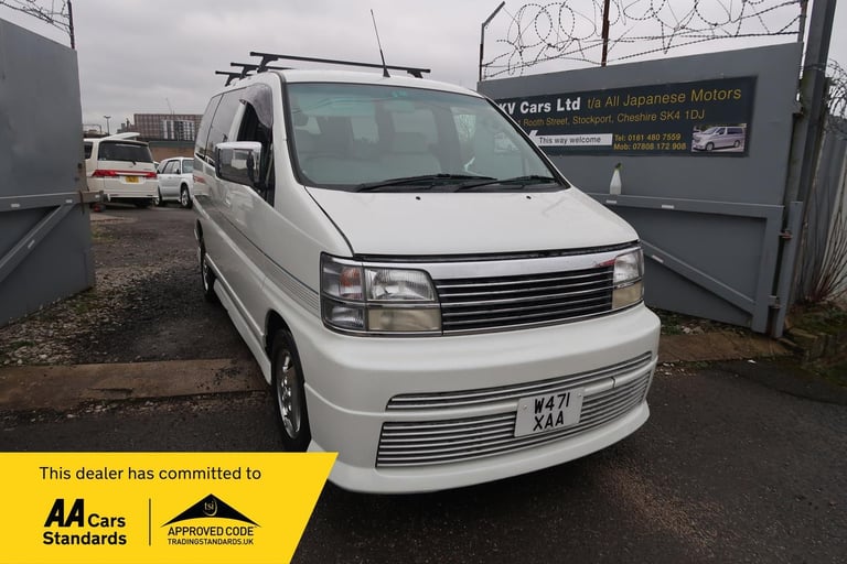 Nissan Elgrand 3.3 V6 Auto 8 Seater Rider MPV with LPG/Gas conversion (P59)