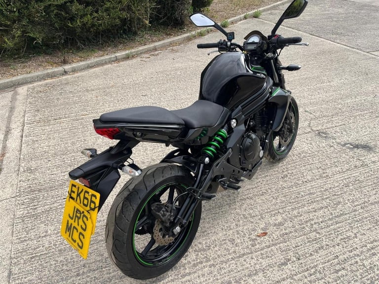 2016 66 KAWASAKI ER 650 FGF ABS ER6N ER6 NAKED BLACK CLEAN LOW MILESNEW MOT