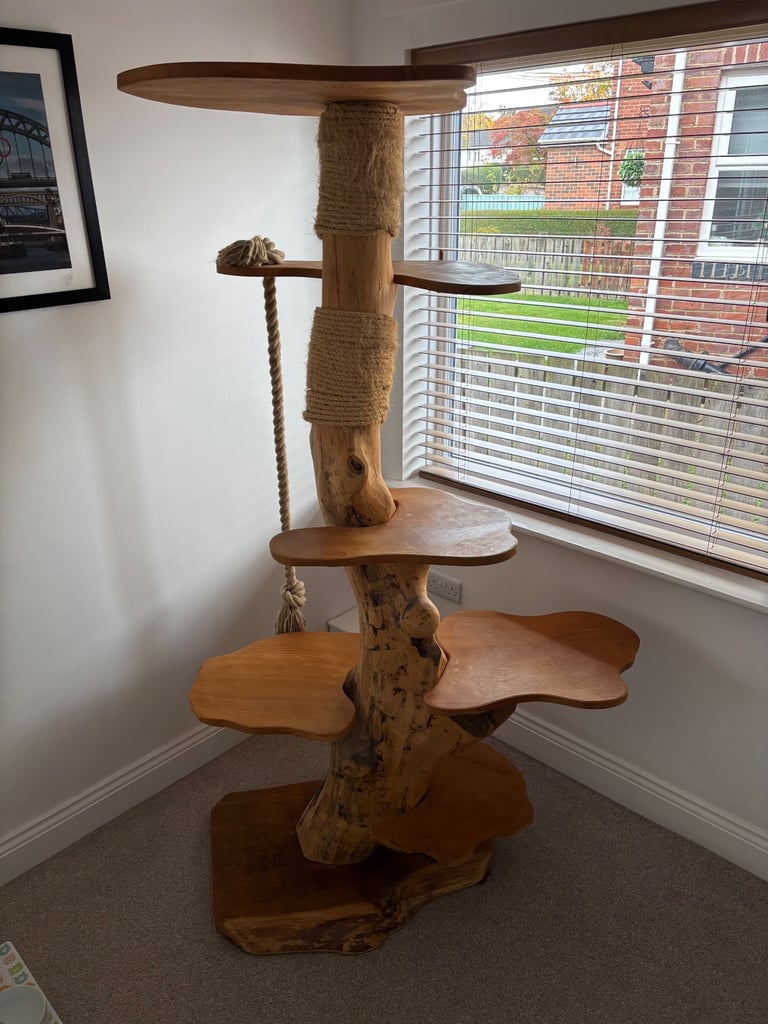 Unique, one off cat scratcher / tree
