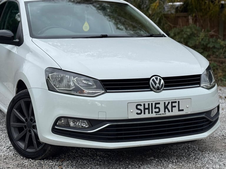 2015 Volkswagen Polo 1.0 BlueMotion Tech SE Design Euro 6 (s/s) 3dr HATCHBACK Petrol Manual