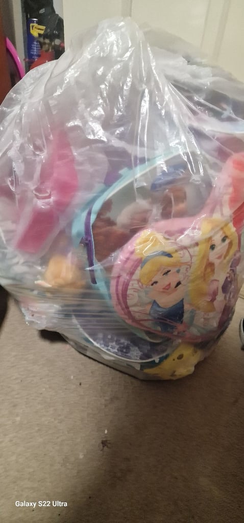 image for Bundle toys bag + cushion Princess 👸 