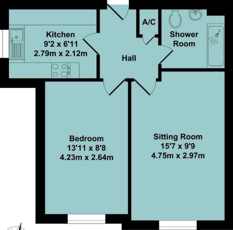Fully furnished One bedroom Flat 