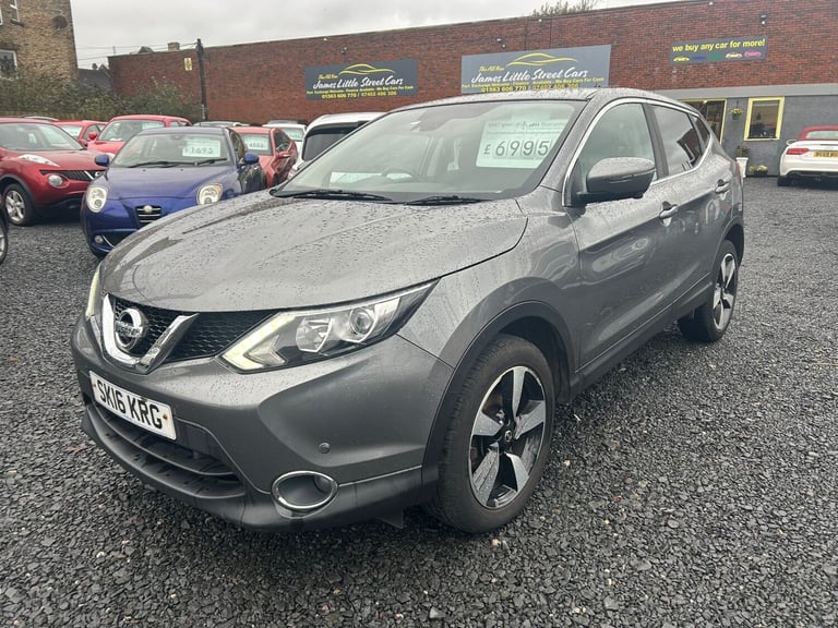 2016 Nissan Qashqai 1.2 DiG-T N-Connecta 5dr HATCHBACK Petrol Manual