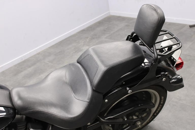 2010 Harley-Davidson FLSTFB Softail Fat Boy Special in Vivid Black