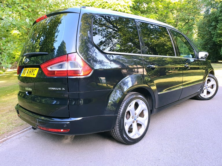 FORD GALAXY TITANIUM X 2.0 TDCI*2014*FSH*LEATHER*PAN-ROOF*XENONS*BLUETOOTH*TOW-BAR*#MINT#MPV