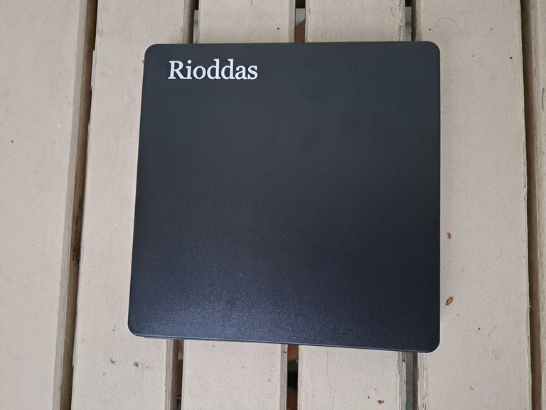 Rioddas External CD Drive, USB 3.0 Portable CD/DVD +/-RW Drive Slim DVD/CD ROM R