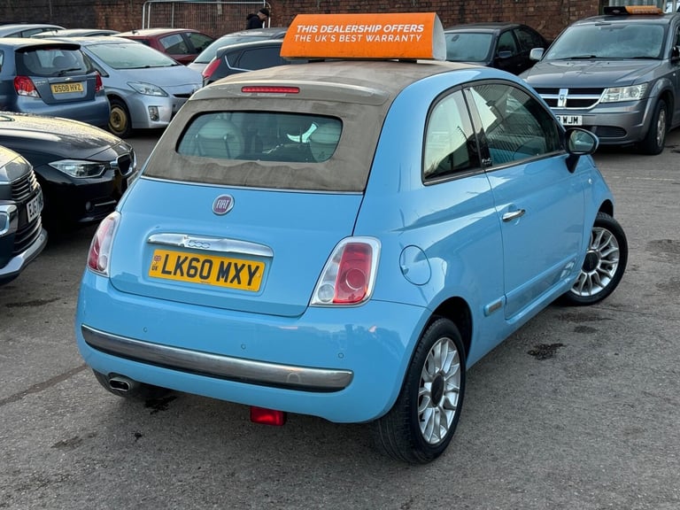 2021 Fiat 500 0.9 TwinAir Cult Convertible 2dr Petrol Dualogic Euro 6 (s/s) (85 bhp) Convertible ...