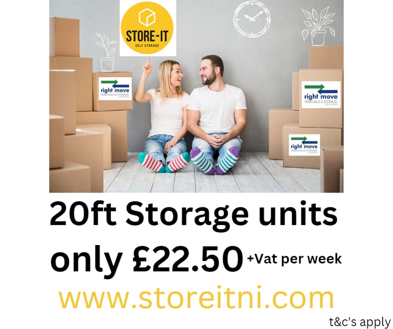 Self Storage Coleraine, Portstewart, Portrush, Ballymoney, Storage, Removals, Furniture Storage