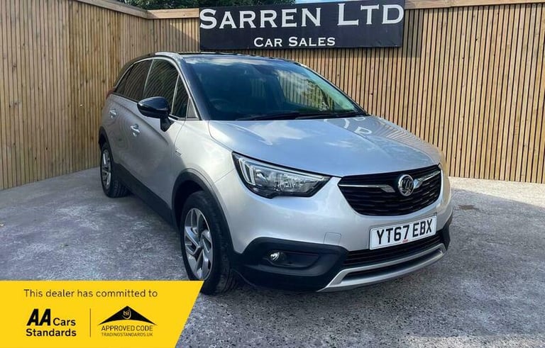 2017 Vauxhall Crossland X 1.2 Turbo Tech Line Nav Euro 6 (s/s) 5dr HATCHBACK Petrol Manual