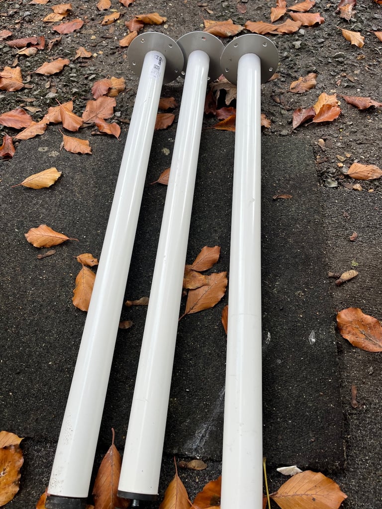 image for IKEA TABLE LEGS AND WALL BRACKET 